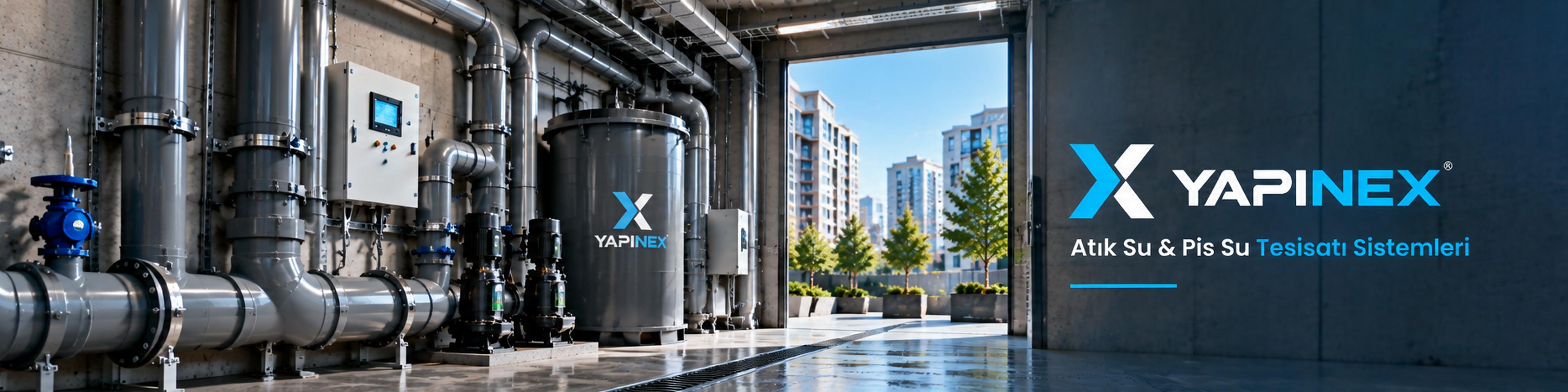 Atık Su & Pis Su Tesisatı Sistemleri ve YAPINEX marka alanı