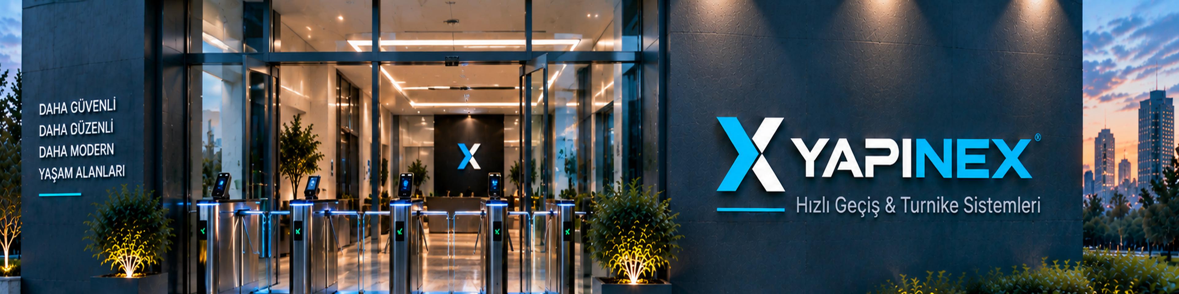 Hızlı Geçiş & Turnike Sistemleri ve YAPINEX marka alanı