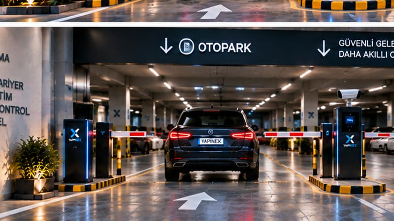 Otopark giriş-çıkış kontrol uygulaması