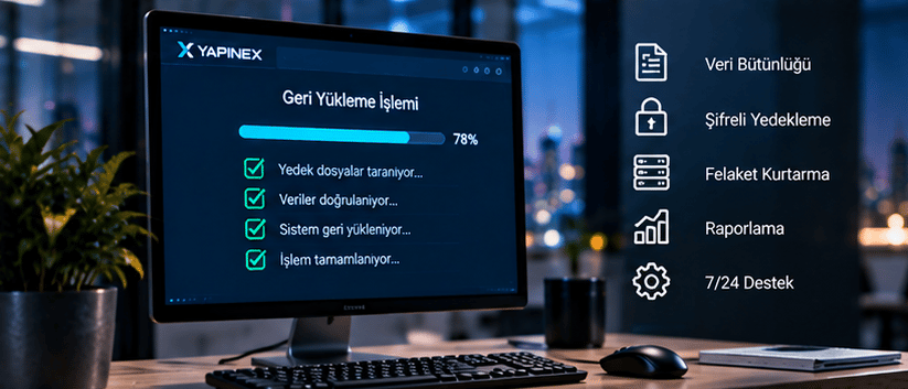Yedekten veri geri yükleme sistemi