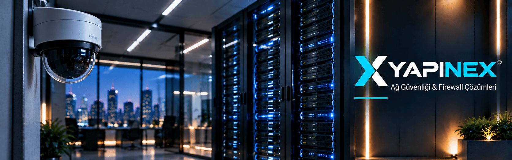 YAPINEX Ağ Güvenliği & Firewall Çözümleri uygulama ve marka alanı