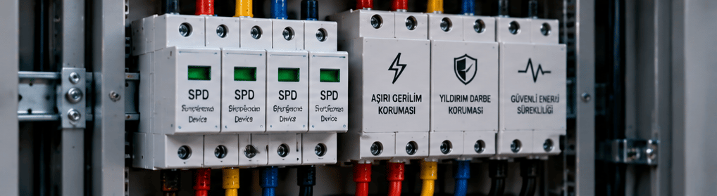 Elektrik tesisatında aşırı gerilim koruma ekipmanı