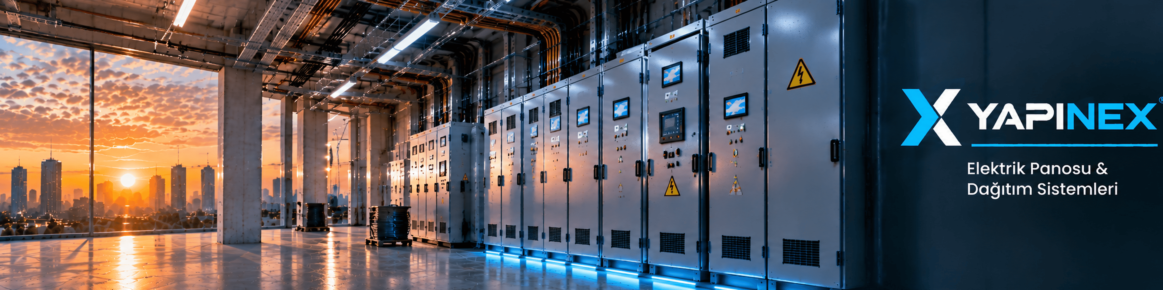 YAPINEX Elektrik Panosu & Dağıtım Sistemleri uygulama ve marka alanı