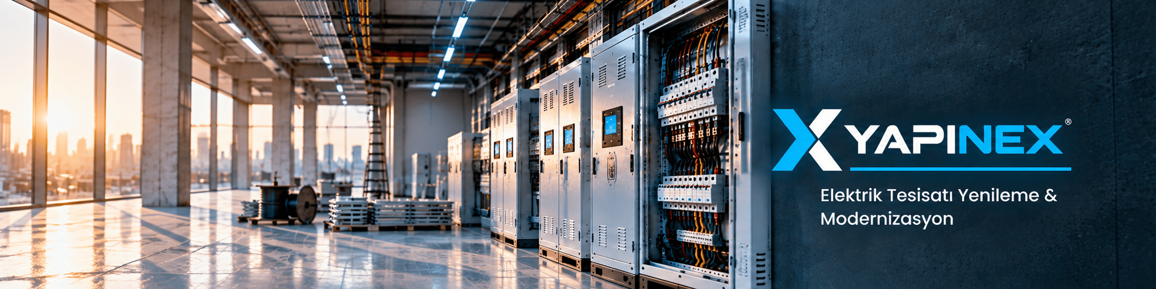YAPINEX Elektrik Tesisatı Yenileme & Modernizasyon uygulama ve marka alanı