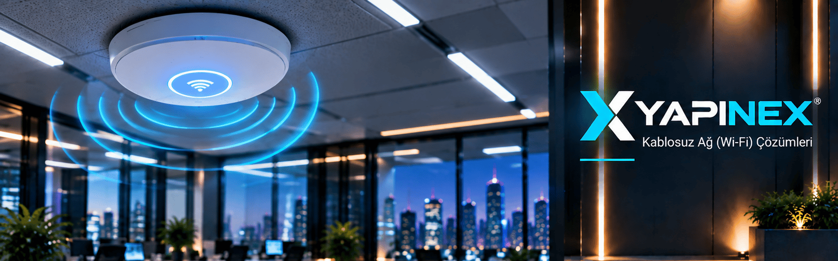 YAPINEX Kablosuz Ağ & Wi-Fi Sistemleri uygulama ve marka alanı