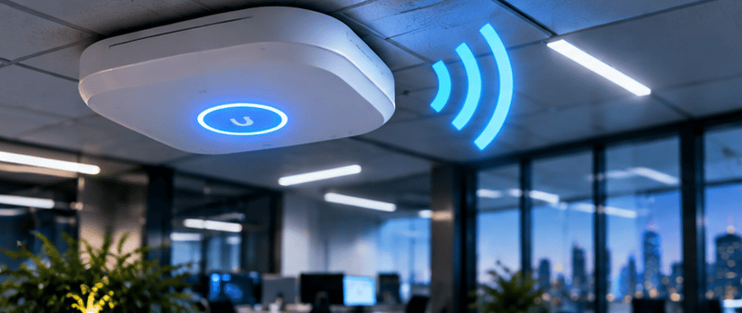 Kurumsal ağda kullanılan Wi-Fi erişim noktası