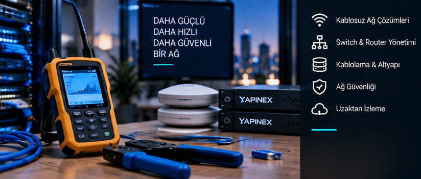 Network test ve modernizasyon çalışması