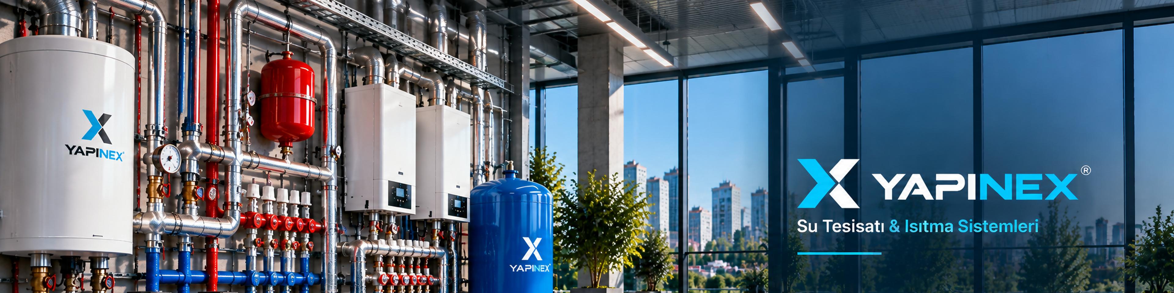 Su tesisatı ve ısıtma uygulamaları ile YAPINEX marka alanı