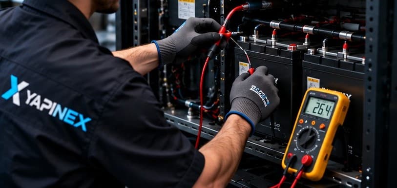UPS akü grubunun teknik kontrolü